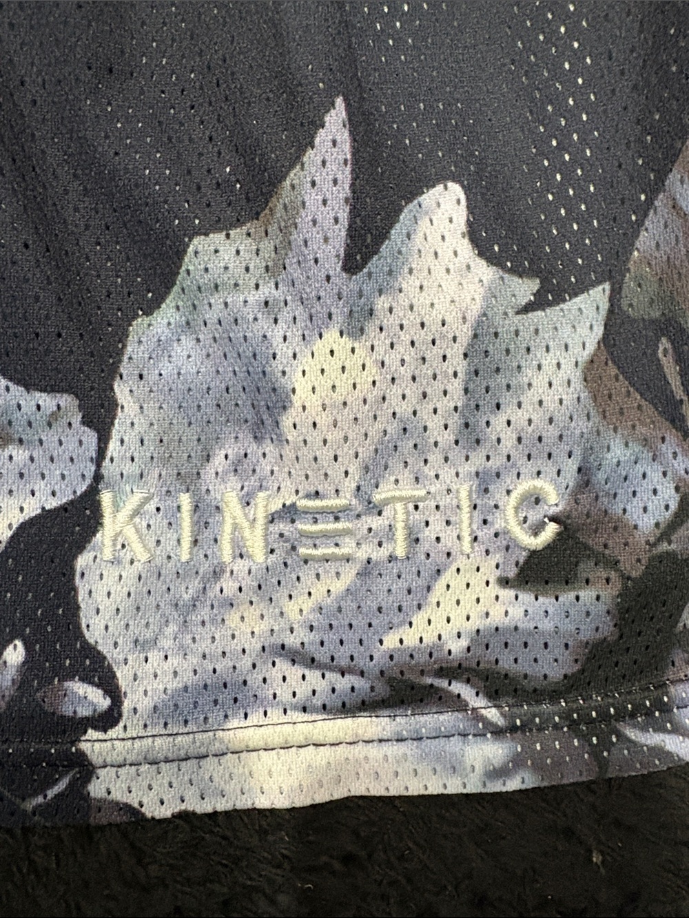 Men’s Kinetic Kings Floral Print Shorts-Like New - Picture 4 of 4